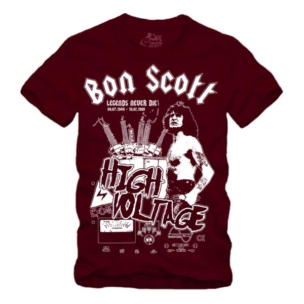 Bon Scott - High Voltage - Shirt S-XXXXL