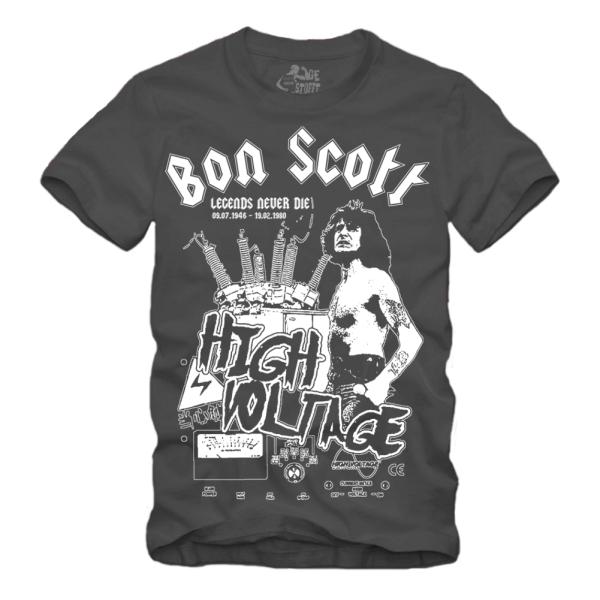 Bon Scott - High Voltage - Shirt S-XXXXL