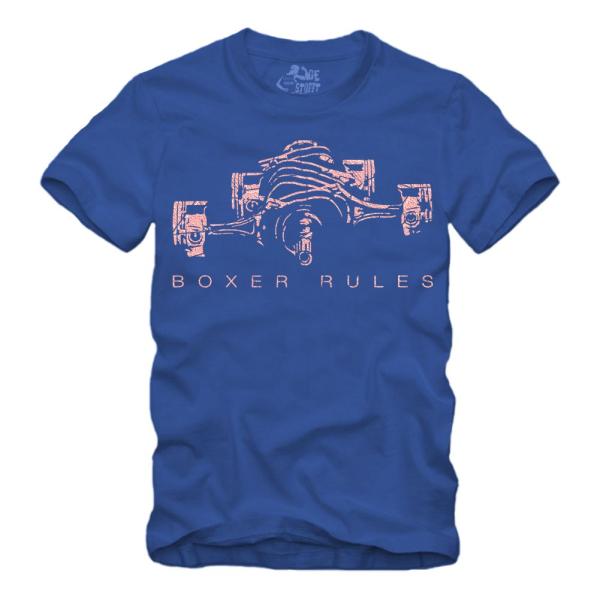Boxer Rules - Motor Golddruck - Shirt S-XXXXL