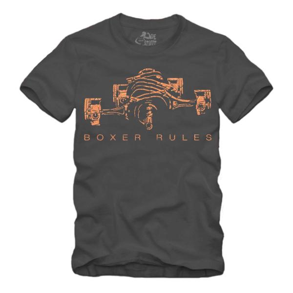 Boxer Rules - Motor Golddruck - Shirt S-XXXXL