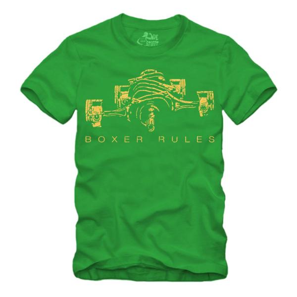 Boxer Rules - Motor Golddruck - Shirt S-XXXXL