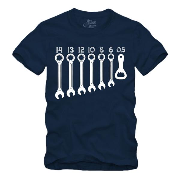 Schraubenschlüssel Flaschenöffner 0,5  Shirt S-XXXXL