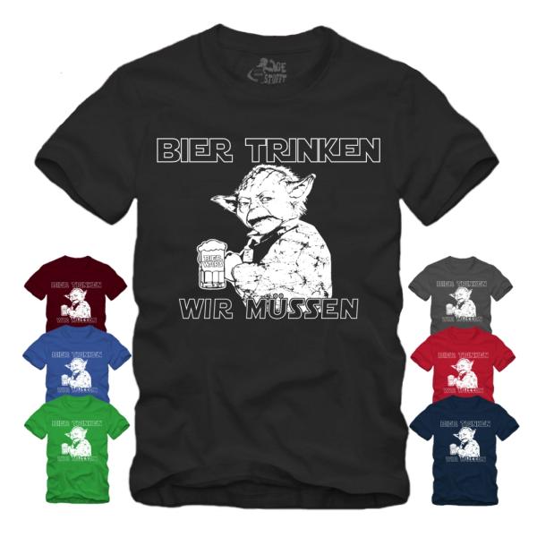 Bier trinken wir müssen - Shirt S-XXXXL