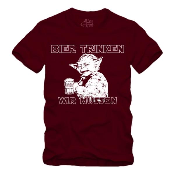 Bier trinken wir müssen - Shirt S-XXXXL