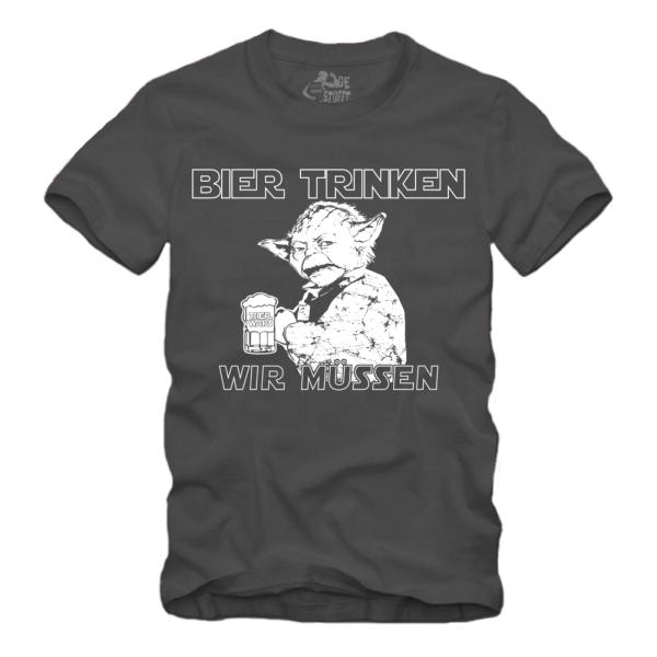 Bier trinken wir müssen - Shirt S-XXXXL