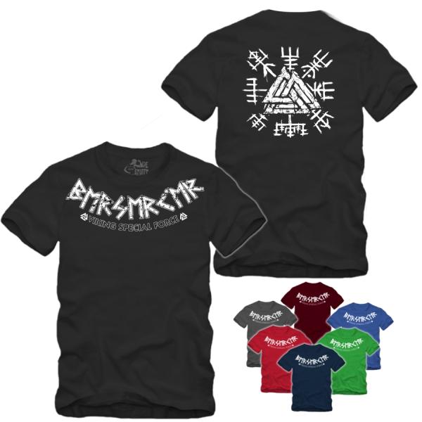 Berserker Viking Special Forces - II - Ringkragen Shirt S-XXXXL