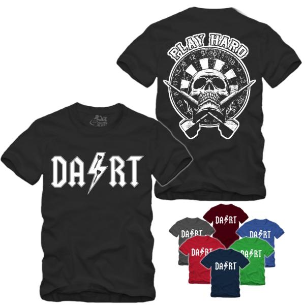 Dart - Play Hard - Shirt S-XXXXL