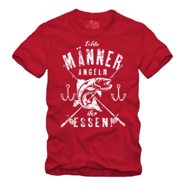 Echte Männer Angeln - Shirt S-XXXXL