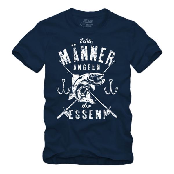 Echte Männer Angeln - Shirt S-XXXXL