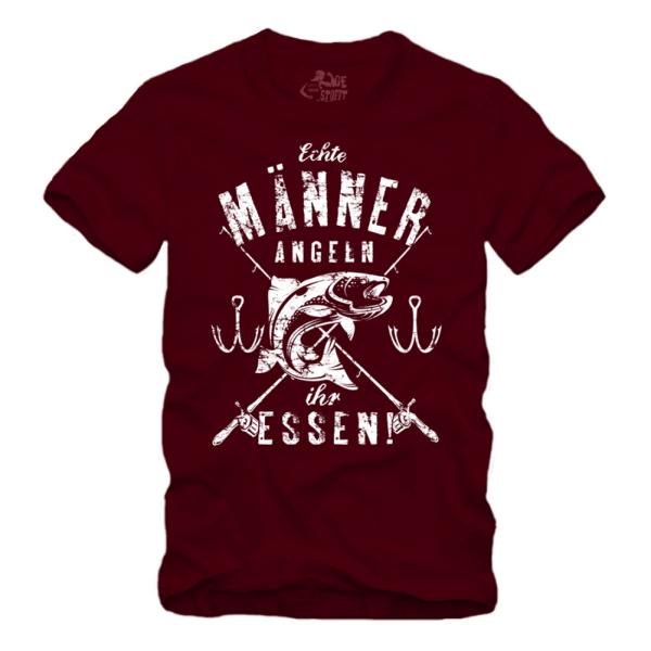 Echte Männer Angeln - Shirt S-XXXXL