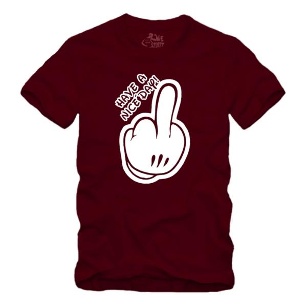 Have A Nice Day - Mittelfinger - Shirt S-XXXXL