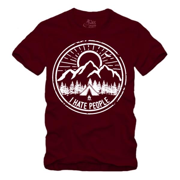 I Hate People - Zelten Shirt S-XXXXL