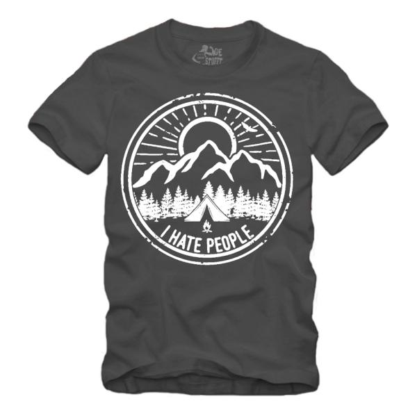 I Hate People - Zelten Shirt S-XXXXL