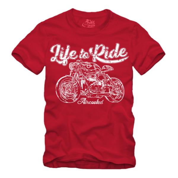 Life to Ride - Bike - Motorcycles - Shirt S-XXXXL