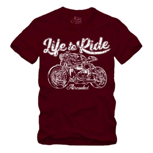 Life to Ride - Bike - Motorcycles - Shirt S-XXXXL