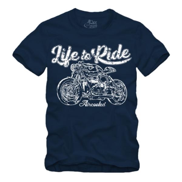 Life to Ride - Bike - Motorcycles - Shirt S-XXXXL