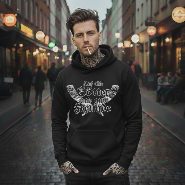 Auf alte Götter und Gute Freunde - Hoodie/Pullover