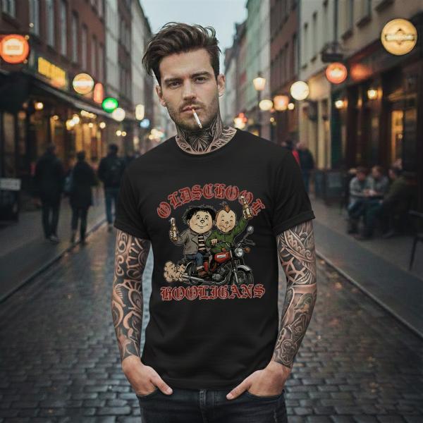 Oldschool Holligans - Max & Moritz - Simson Shirt S-XXXXL