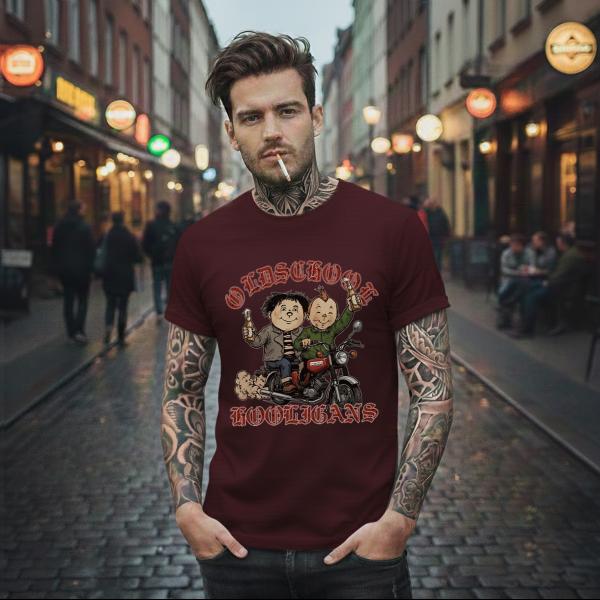 Oldschool Holligans - Max & Moritz - Simson Shirt S-XXXXL