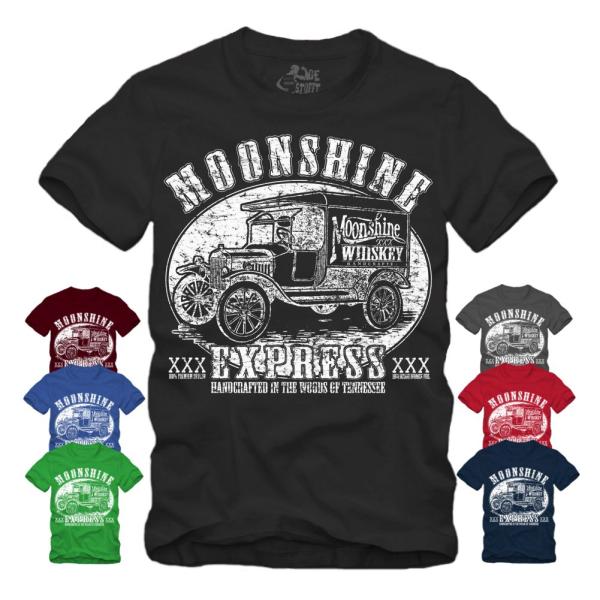 Moonshine Express - Auto - Shirt S-XXXXL