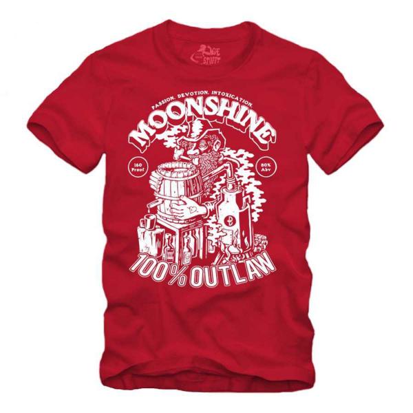 Moonshine - 100% Outlaw - Shirt S-XXXXL