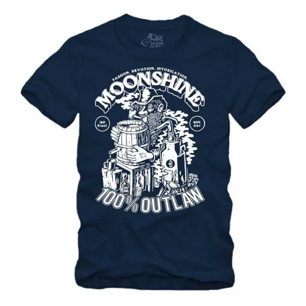 Moonshine - 100% Outlaw - Shirt S-XXXXL