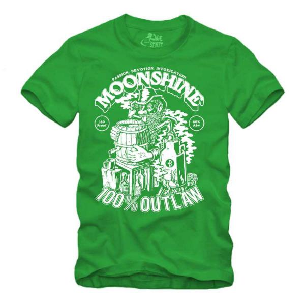 Moonshine - 100% Outlaw - Shirt S-XXXXL