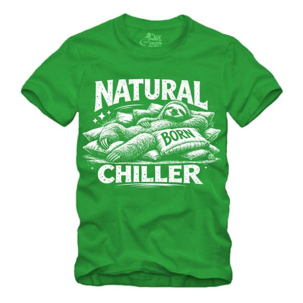 Natural Born Chiller - Faultier - II Shirt S-XXXXL