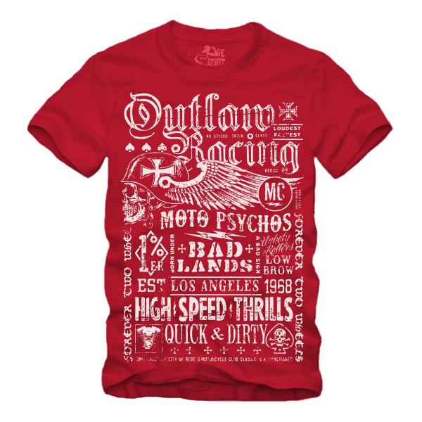 Outlaw Racing - 1% - Moto Psychos - Shirt S-XXXXL