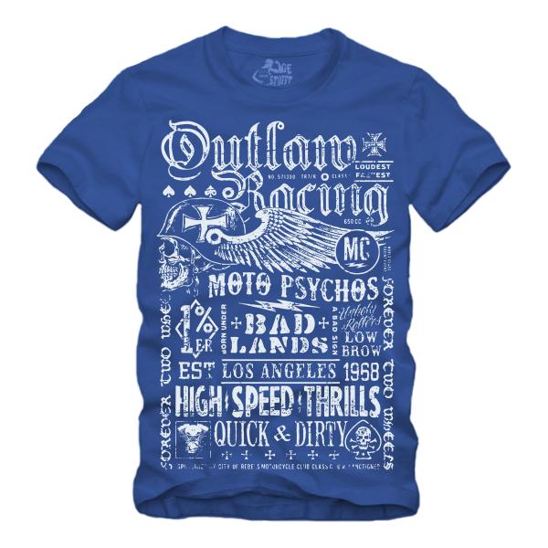 Outlaw Racing - 1% - Moto Psychos - Shirt S-XXXXL