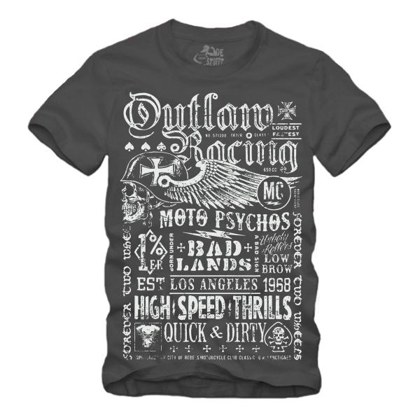 Outlaw Racing - 1% - Moto Psychos - Shirt S-XXXXL