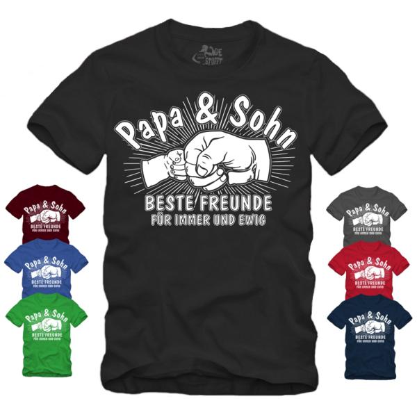 Papa und Sohn - Beste Freunde - Shirt S-XXXXL