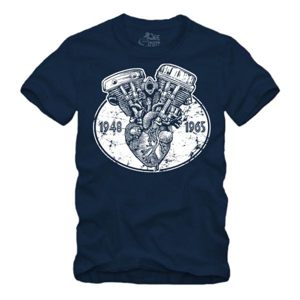 Panhead Chopper Motor Herz - 1948-1965 - Shirt S-XXXXL