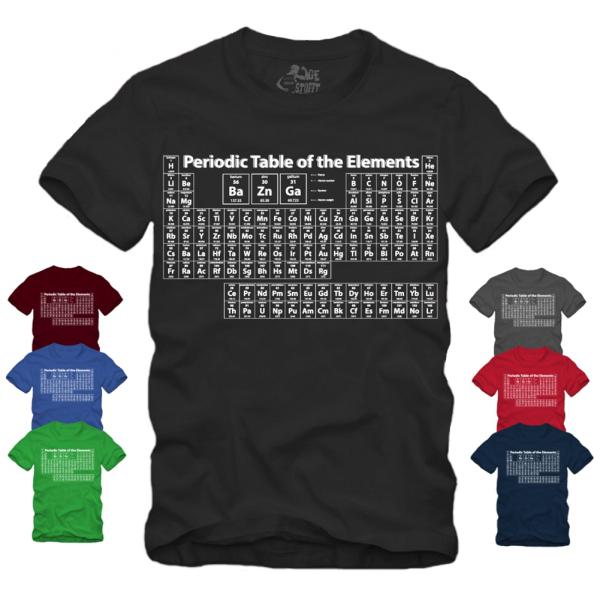 Bazinga Periodensystem - Sheldon - Shirt S-XXXXL