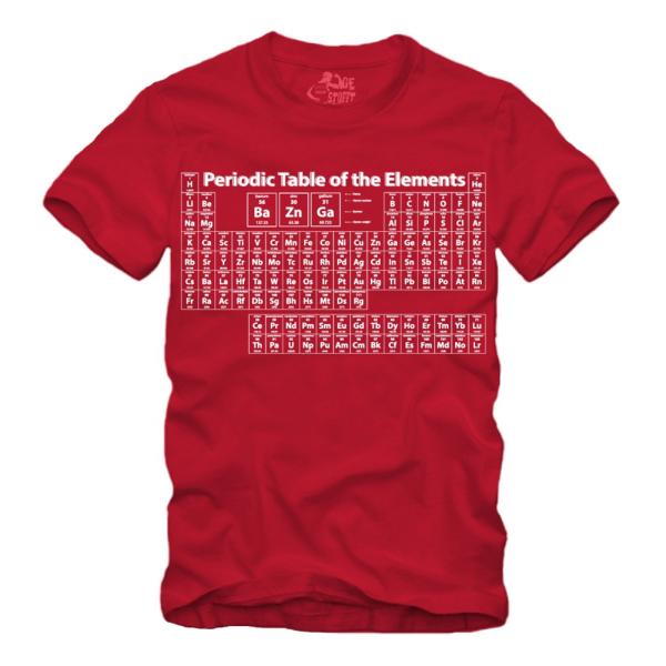 Bazinga Periodensystem - Sheldon - Shirt S-XXXXL
