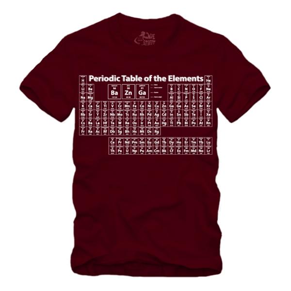 Bazinga Periodensystem - Sheldon - Shirt S-XXXXL