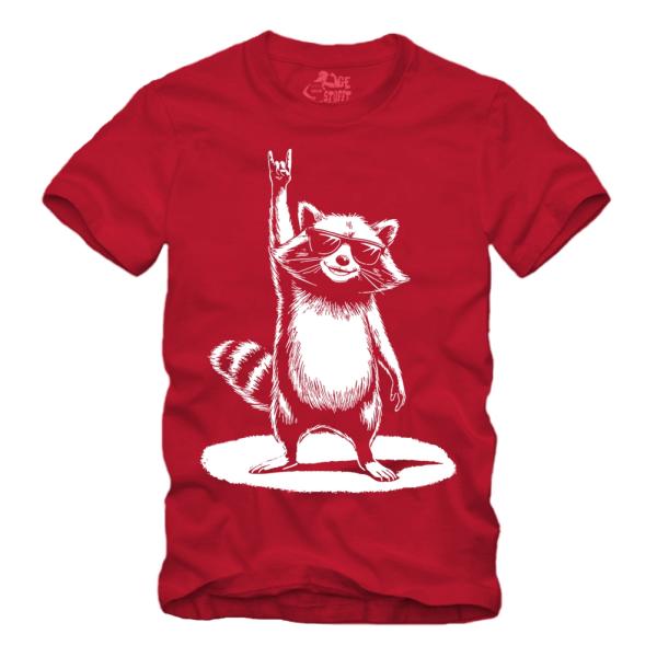 Raccoon Waschbär  - Shirt S-XXXXL