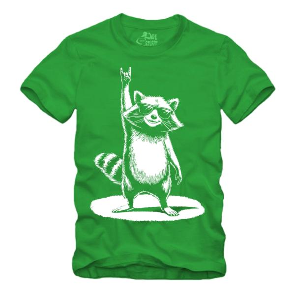 Raccoon Waschbär  - Shirt S-XXXXL