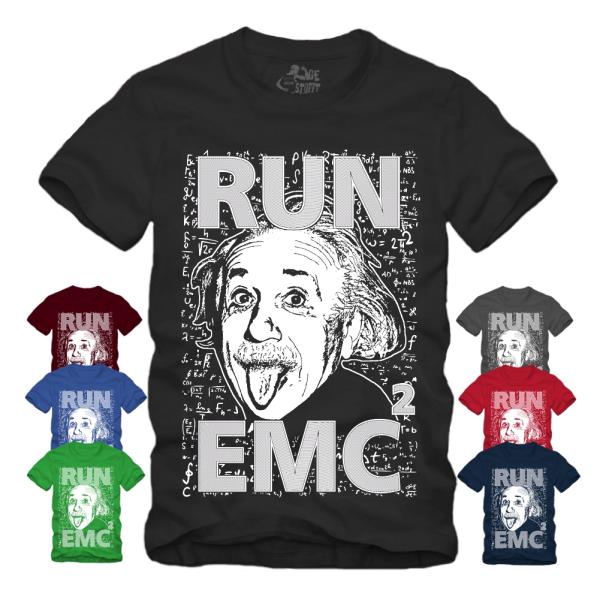 Run EMC ² - Albert Einstein - Shirt S-XXXXL