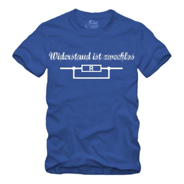 Widerstand zwecklos - Elektriker - Shirt S-XXXXL